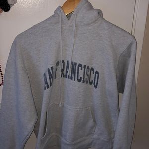 Gray hoodie
